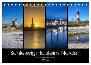 Schleswig-Holsteins Norden (Tischkalender 2024 DIN A5 quer), CALVENDO Monatskalender von Kuhr,  Susann