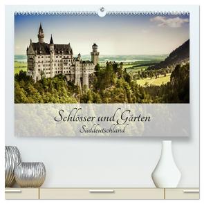 Schlösser und Gärten Süddeutschland (hochwertiger Premium Wandkalender 2024 DIN A2 quer), Kunstdruck in Hochglanz von D.,  Andy