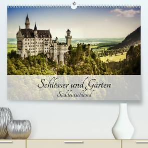 Schlösser und Gärten Süddeutschland (Premium, hochwertiger DIN A2 Wandkalender 2021, Kunstdruck in Hochglanz) von D.,  Andy