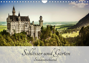 Schlösser und Gärten Süddeutschland (Wandkalender 2022 DIN A4 quer) von D.,  Andy