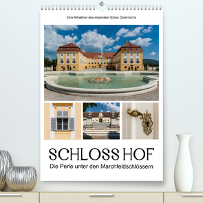 Schloss Hof – Die Perle unter den Marchfeldschlössern (Premium, hochwertiger DIN A2 Wandkalender 2023, Kunstdruck in Hochglanz) von Bartek,  Alexander