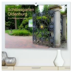 Schlossgarten Oldenburg. Ein Fotospaziergang (hochwertiger Premium Wandkalender 2024 DIN A2 quer), Kunstdruck in Hochglanz von Renken,  Erwin