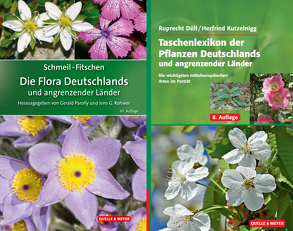 SCHMEIL-FITSCHEN Die Flora Deutschlands und angrenzender Länder 97. Auflage + Düll/Kutzelnigg: Taschenlexikon der Pflanzen Deutschlands und angrenzender Länder von Quelle & Meyer Verlag