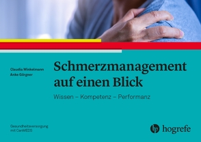 Schmerzmanagement auf einen Blick von Görgner,  Anke, Winkelmann,  Claudia