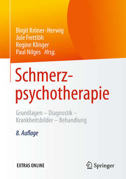 Schmerzpsychotherapie von Frettlöh,  Jule, Klinger,  Regine, Kröner-Herwig,  Birgit, Nilges,  Paul