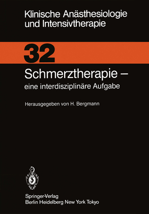 Schmerztherapie von Bergmann,  H.