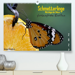 Schmetterlinge Nützlinge der Natur farbenfrohe Exoten (Premium, hochwertiger DIN A2 Wandkalender 2022, Kunstdruck in Hochglanz) von Diesselhorst,  Monique