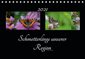 Schmetterlinge unserer Region (Tischkalender 2021 DIN A5 quer) von Schröder,  Diana