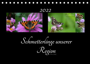 Schmetterlinge unserer Region (Tischkalender 2022 DIN A5 quer) von Schröder,  Diana