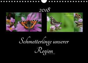 Schmetterlinge unserer Region (Wandkalender 2018 DIN A4 quer) von Schröder,  Diana