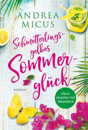 Schmetterlingsgelbes Sommerglück von Micus,  Andrea