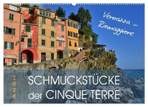 SCHMUCKSTÜCKE der CINQUE TERRE (Wandkalender 2024 DIN A2 quer), CALVENDO Monatskalender von Heußlein,  Jutta