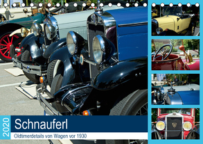 Schnauferl – Oldtimerdetails von Wagen vor 1930 (Tischkalender 2020 DIN A5 quer) von Marten,  Martina