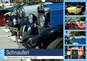 Schnauferl – Oldtimerdetails von Wagen vor 1930 (Wandkalender 2018 DIN A3 quer) von Marten,  Martina