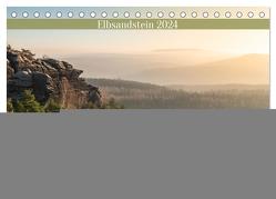 Schneeberg Perspektiven – Elbsandstein (Tischkalender 2024 DIN A5 quer), CALVENDO Monatskalender von Walther,  Kevin