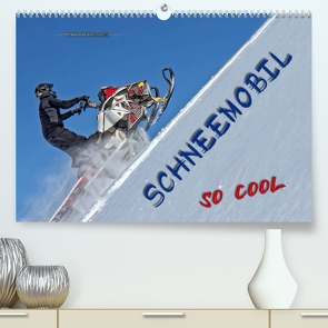 Schneemobil – so cool (Premium, hochwertiger DIN A2 Wandkalender 2023, Kunstdruck in Hochglanz) von Roder,  Peter