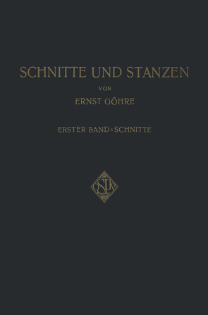 Schnitte und Stanzen von Göhre,  Ernst