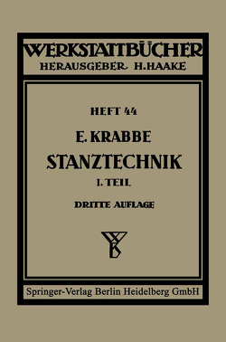 Schnittechnik von Krabbe,  Erich