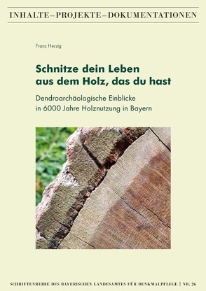 Schnitze dein Leben aus dem Holz, das du hast – Dendroarchäologische Einblicke in 6000 Jahre Holznutzung in Bayern von Herzig,  Franz