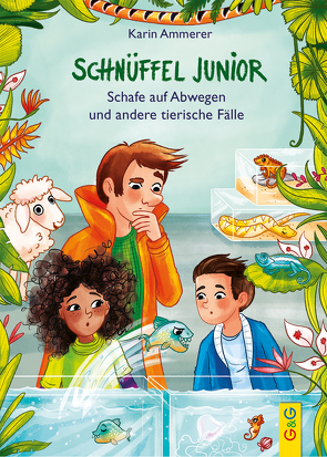 Schnüffel Junior – Schafe auf Abwegen und andere tierische Fälle von Ammerer,  Karin, Kühler,  Anna-Lena