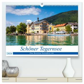 Schöner Tegernsee (hochwertiger Premium Wandkalender 2024 DIN A2 quer), Kunstdruck in Hochglanz von Falke,  Manuela