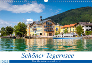 Schöner Tegernsee (Wandkalender 2022 DIN A3 quer) von Falke,  Manuela