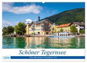 Schöner Tegernsee (Wandkalender 2024 DIN A2 quer), CALVENDO Monatskalender von Falke,  Manuela