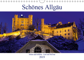 Schönes Allgäu – Lust auf NaTour (Wandkalender 2019 DIN A4 quer) von N.,  N.