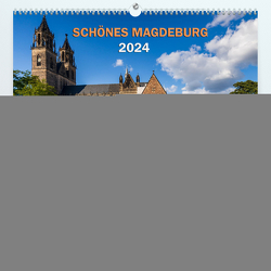 Schönes Magdeburg (hochwertiger Premium Wandkalender 2024 DIN A2 quer), Kunstdruck in Hochglanz von Schwingel,  Andrea