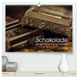 Schokolade. Von der Kakaobohne zur Köstlichkeit (hochwertiger Premium Wandkalender 2024 DIN A2 quer), Kunstdruck in Hochglanz von Stanzer,  Elisabeth