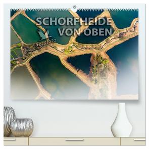 Schorfheide von oben (hochwertiger Premium Wandkalender 2024 DIN A2 quer), Kunstdruck in Hochglanz von Kloth & Ralf Roletschek,  Daniela