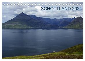 Schottland 2024 (Tischkalender 2024 DIN A5 quer), CALVENDO Monatskalender von Jentschura,  Katja