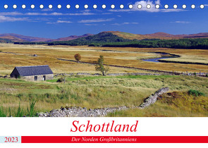 Schottland – Der Norden Großbritanniens (Tischkalender 2023 DIN A5 quer) von Pantke,  Reinhard