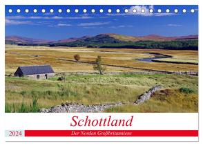 Schottland – Der Norden Großbritanniens (Tischkalender 2024 DIN A5 quer), CALVENDO Monatskalender von Pantke,  Reinhard