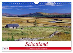 Schottland – Der Norden Großbritanniens (Wandkalender 2024 DIN A4 quer), CALVENDO Monatskalender von Pantke,  Reinhard