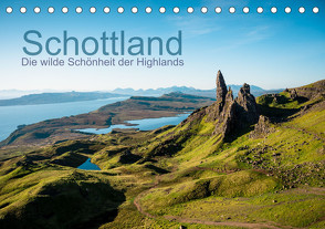 Schottland – Die wilde Schönheit der Highlands (Tischkalender 2023 DIN A5 quer) von Tesmar,  Stefan