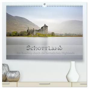 Schottland – Ein Roadtrip durch die herbstlichen Highlands (hochwertiger Premium Wandkalender 2024 DIN A2 quer), Kunstdruck in Hochglanz von Schnepp,  Rolf