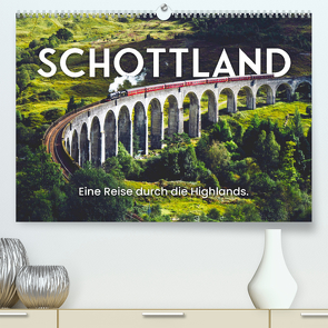 Schottland – Eine Reise durch die Highlands. (Premium, hochwertiger DIN A2 Wandkalender 2022, Kunstdruck in Hochglanz) von SF