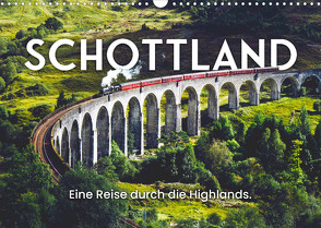 Schottland – Eine Reise durch die Highlands. (Wandkalender 2022 DIN A3 quer) von SF