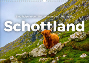 Schottland – Eine Reise in den Norden von Großbritannien. (Wandkalender 2024 DIN A3 quer), CALVENDO Monatskalender von Scott,  M.