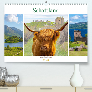 Schottland – eine Rundreise (Premium, hochwertiger DIN A2 Wandkalender 2023, Kunstdruck in Hochglanz) von Schwarze,  Nina