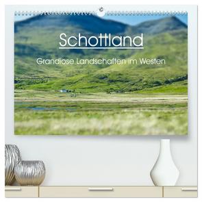 Schottland – grandiose Landschaften im Westen (hochwertiger Premium Wandkalender 2024 DIN A2 quer), Kunstdruck in Hochglanz von Schaefer,  Anja