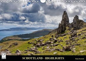 SCHOTTLAND – HIGHLIGHTS (Wandkalender 2019 DIN A4 quer) von Kuczinski,  Rainer