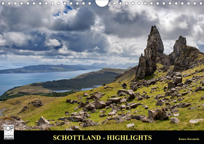 SCHOTTLAND – HIGHLIGHTS (Wandkalender 2021 DIN A4 quer) von Kuczinski,  Rainer