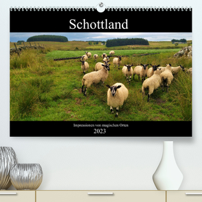 Schottland – Impressionen von magischen Orten (Premium, hochwertiger DIN A2 Wandkalender 2023, Kunstdruck in Hochglanz) von Böhme-Garnweidner,  Monika