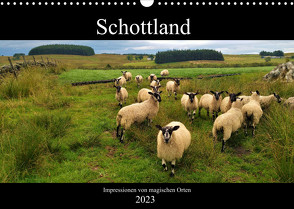 Schottland – Impressionen von magischen Orten (Wandkalender 2023 DIN A3 quer) von Böhme-Garnweidner,  Monika