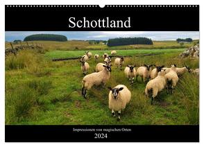 Schottland – Impressionen von magischen Orten (Wandkalender 2024 DIN A2 quer), CALVENDO Monatskalender von Böhme-Garnweidner,  Monika