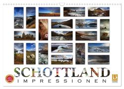 Schottland Impressionen (Wandkalender 2024 DIN A3 quer), CALVENDO Monatskalender von Cross,  Martina