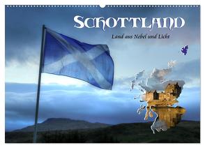 Schottland – Land aus Nebel und Licht (Wandkalender 2024 DIN A2 quer), CALVENDO Monatskalender von Stamm,  Dirk