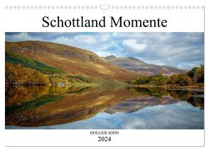 Schottland Momente (Wandkalender 2024 DIN A3 quer), CALVENDO Monatskalender von John,  Holger